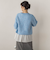 【WEB限定】メランジライク天竺ニット≪手洗い可能≫