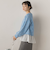 【WEB限定】メランジライク天竺ニット≪手洗い可能≫