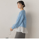 【WEB限定】メランジライク天竺ニット≪手洗い可能≫