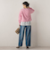 【WEB限定】メランジライク天竺ニット≪手洗い可能≫
