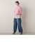 【WEB限定】メランジライク天竺ニット≪手洗い可能≫
