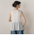 【WEB限定】メランジライク天竺ニット≪手洗い可能≫