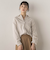 【WEB限定】E/Nピーチシャツ≪手洗い可能≫