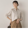 【WEB限定】E/Nピーチシャツ≪手洗い可能≫