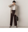 【WEB限定】E/Nピーチシャツ≪手洗い可能≫