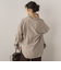 【WEB限定】E/Nピーチシャツ≪手洗い可能≫