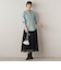 【WEB限定】E/Nピーチシャツ≪手洗い可能≫