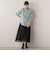 【WEB限定】E/Nピーチシャツ≪手洗い可能≫