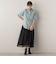 【WEB限定】E/Nピーチシャツ≪手洗い可能≫