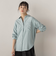 【WEB限定】E/Nピーチシャツ≪手洗い可能≫