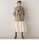 【WEB限定】ライトジャージメルトンスカート≪手洗い可能≫
