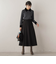 【WEB限定】ライトジャージメルトンスカート≪手洗い可能≫