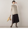 【WEB限定】ライトジャージメルトンスカート≪手洗い可能≫