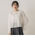 フェザーチュールモールブラウス≪手洗い可能≫