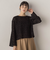 フェザーチュールモールブラウス≪手洗い可能≫