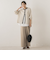 メッシュ柄レイヤードニット≪手洗い可能≫