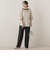 メッシュ柄レイヤードニット≪手洗い可能≫