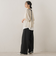 メッシュ柄レイヤードニット≪手洗い可能≫