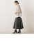 メッシュ柄レイヤードニット≪手洗い可能≫