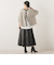 メッシュ柄レイヤードニット≪手洗い可能≫