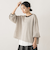 メッシュ柄レイヤードニット≪手洗い可能≫