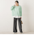メッシュ柄レイヤードニット≪手洗い可能≫