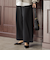 【WEB限定】カットジョーゼット裏起毛パンツ≪手洗い可能≫
