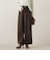 【WEB限定】カットジョーゼット裏起毛パンツ≪手洗い可能≫