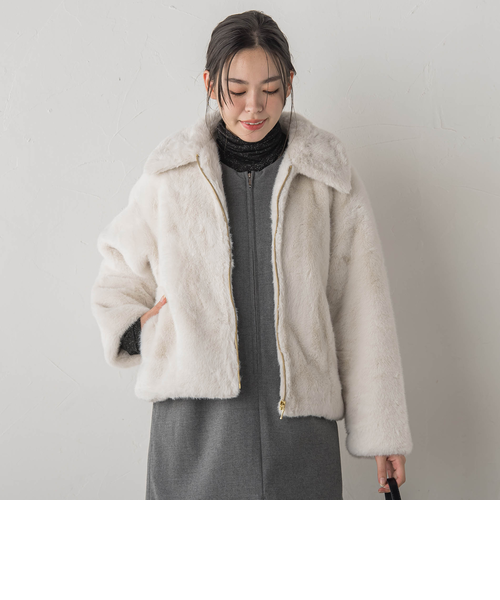 WEB限定】ミンクファーコート｜ドロワットロートレアモンの通販｜&mall