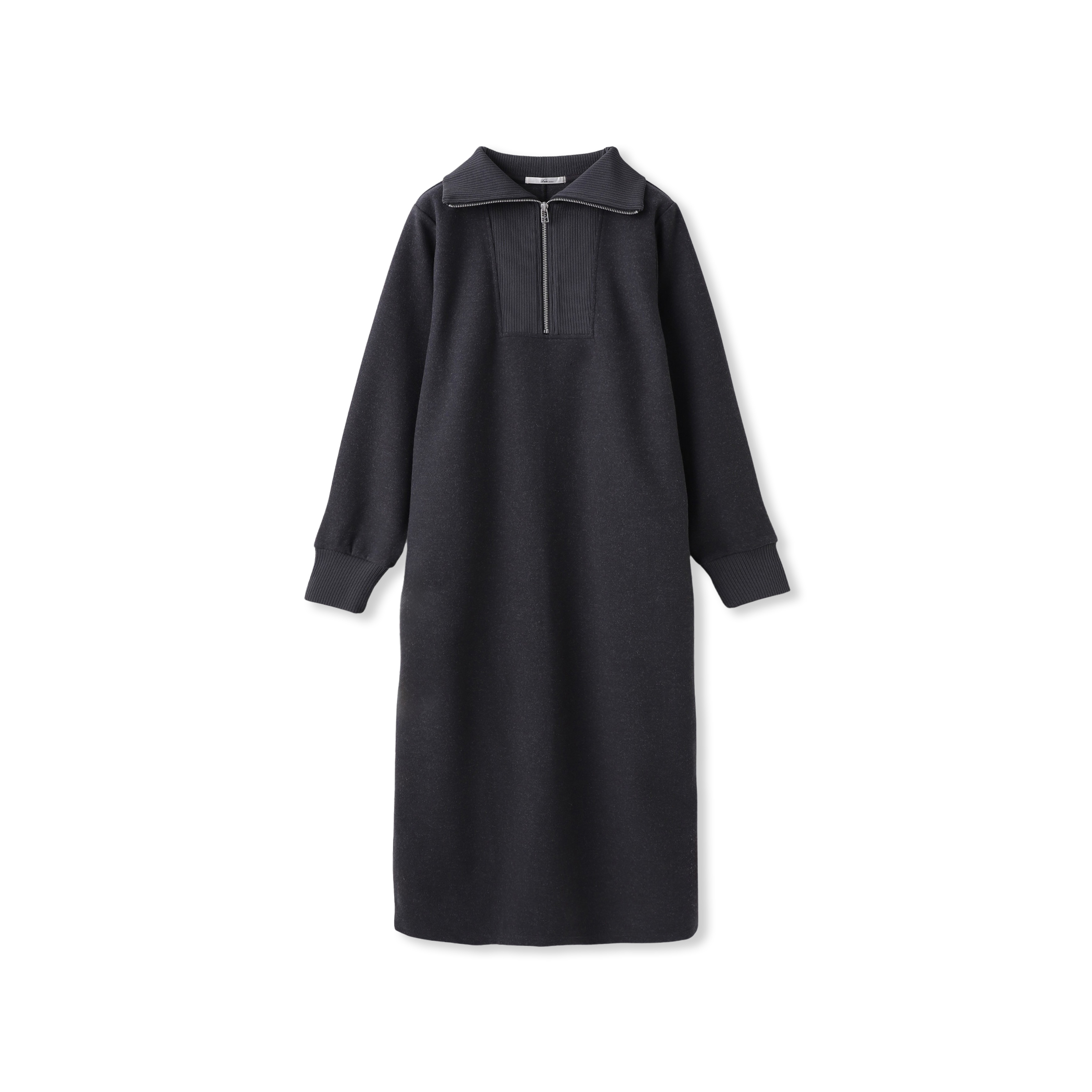 【WEB限定】圧縮起毛ステンニットワンピース≪手洗い可能≫