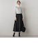 両面起毛ストレッチスカート≪洗濯機で洗える≫