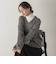 【WEB限定】モヘヤラメVネックショートプルオーバー≪手洗い可能≫