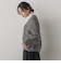 【WEB限定】モヘヤラメVネックショートプルオーバー≪手洗い可能≫