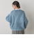 【WEB限定】モヘヤラメVネックショートプルオーバー≪手洗い可能≫