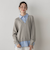 【WEB限定】Vネックブラウス切替えプルオーバー≪手洗い可能≫
