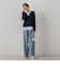 【WEB限定】Vネックブラウス切替えプルオーバー≪手洗い可能≫