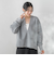 裏毛Vネックカットソー≪手洗い可能≫