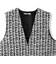 カミュツィードベストブラウス