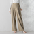ワイドポケットタックパンツ