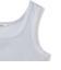 リブスクエアタンクトップ