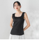 リブスクエアタンクトップ