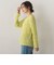 【WEB限定】フリルジャガードクルーネックプルオーバー