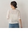 Recycle Slub BluseクロップドTシャツ