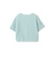 Recycle Slub BluseクロップドTシャツ