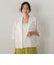 PAISLEY COTTON LACEブラウス