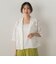 PAISLEY COTTON LACEブラウス