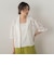 PAISLEY COTTON LACEブラウス
