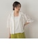 PAISLEY COTTON LACEブラウス