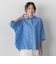【WEB限定】T/Cストライプブラウス