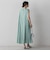MULTI COTTONストライプワンピース